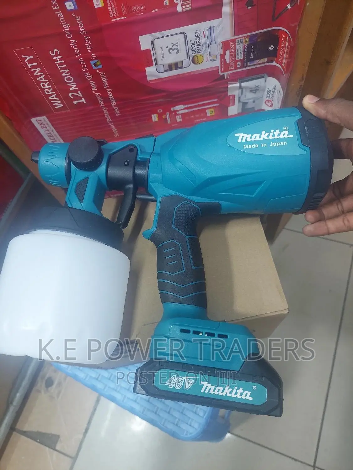 Powerful and Durable Cordless Spray Gun