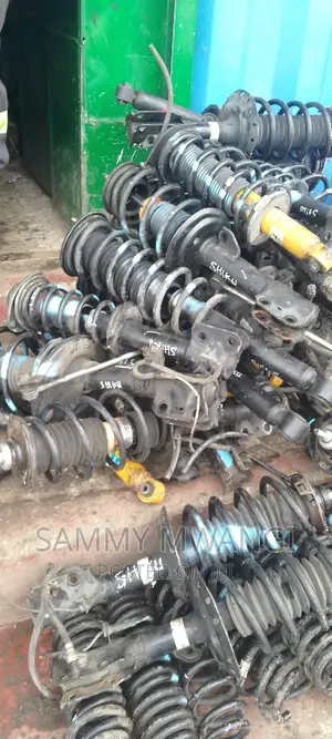 Toyota Filder Axio Vitz Hocks and Heavy Duty Coil Springs 