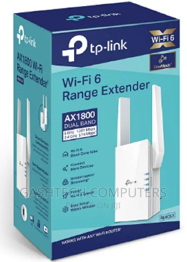 Tp-Link AX1800 Wi-Fi Range Extender #TL-RE605X#