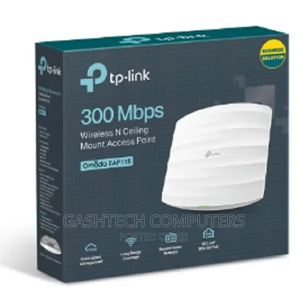 Tp-Link Tl Eap115 Wireless N Ceiling Mount Access Point