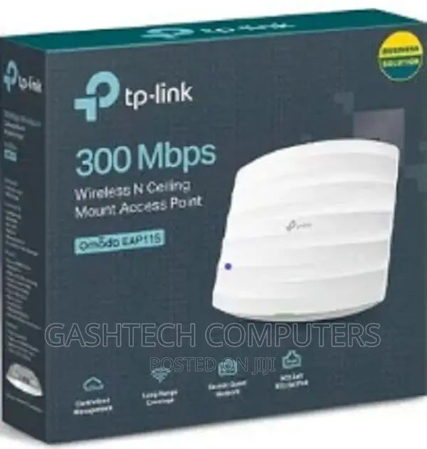 Tp-Link Tl Eap115 Wireless N Ceiling Mount Access Point