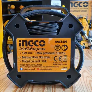 Ingco Auto Air Compressor Tire Inflator Pump Power Inflator