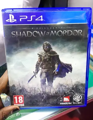 Ps 4 Shadow of Mordor