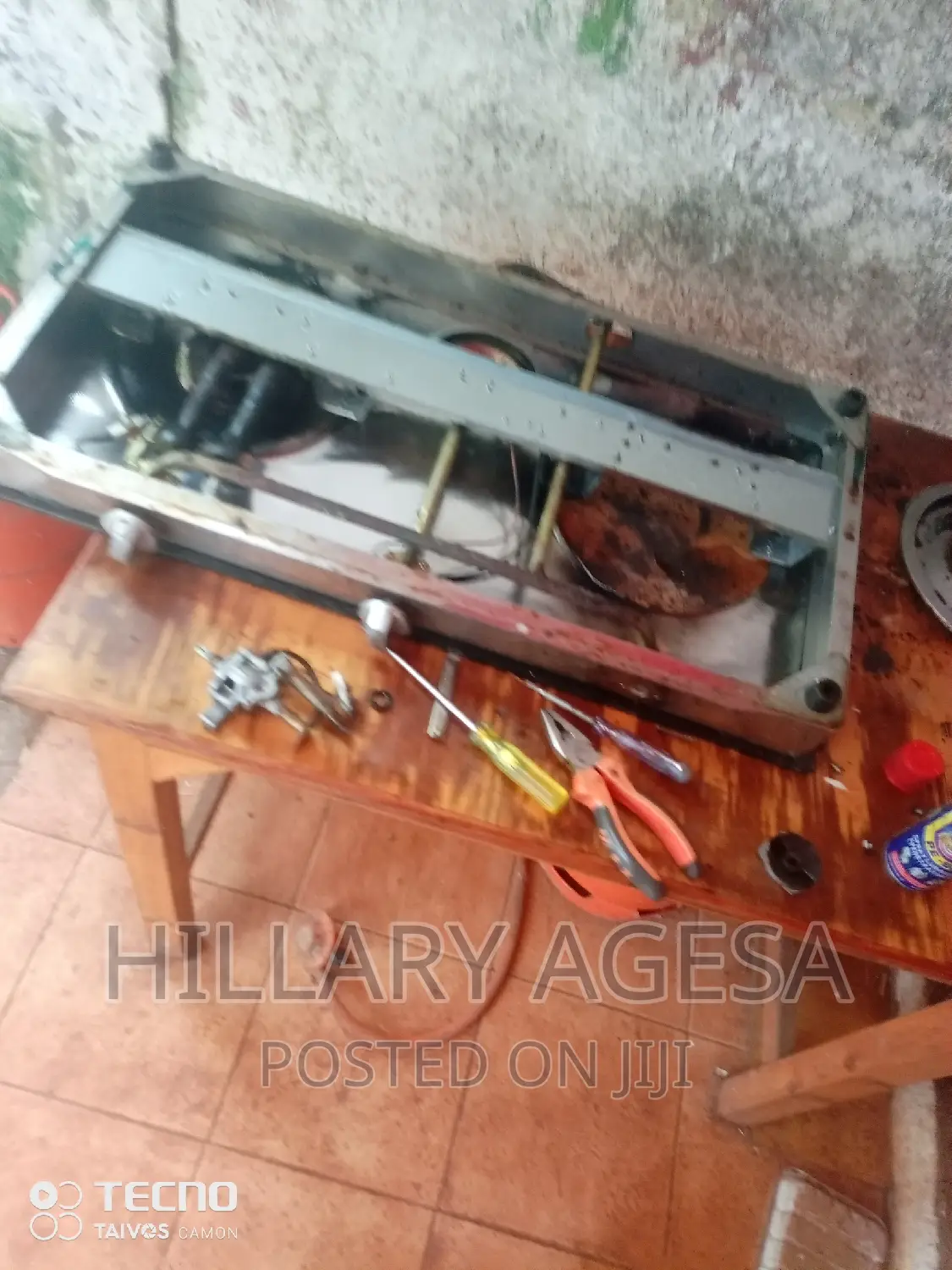 Table Top Cooker Servicing