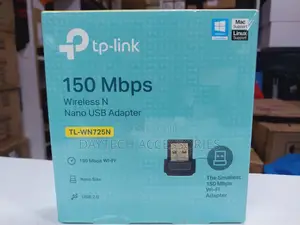Tp Link Usb Wifi Adapter for Pc Desktop - Nano Size Wifi