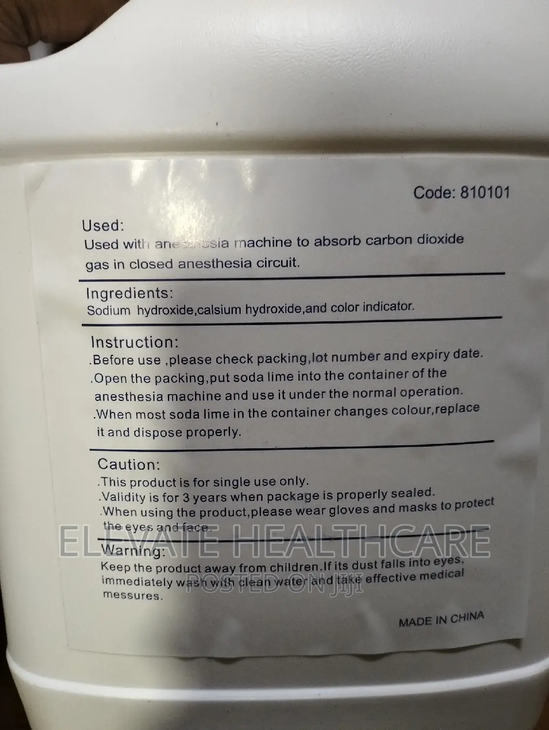 Medical Soda Lime