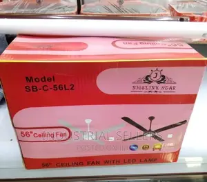 Ceiling Fan With LED Light