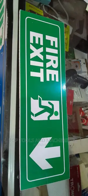 Fire Exit Sign