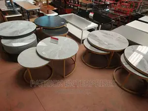 Imported Morden Marble Nesting Coffee Table