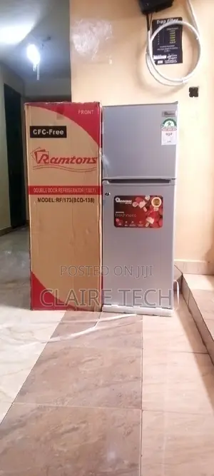 Refrigerator!Ramtons 128l Double Door Refrigerator