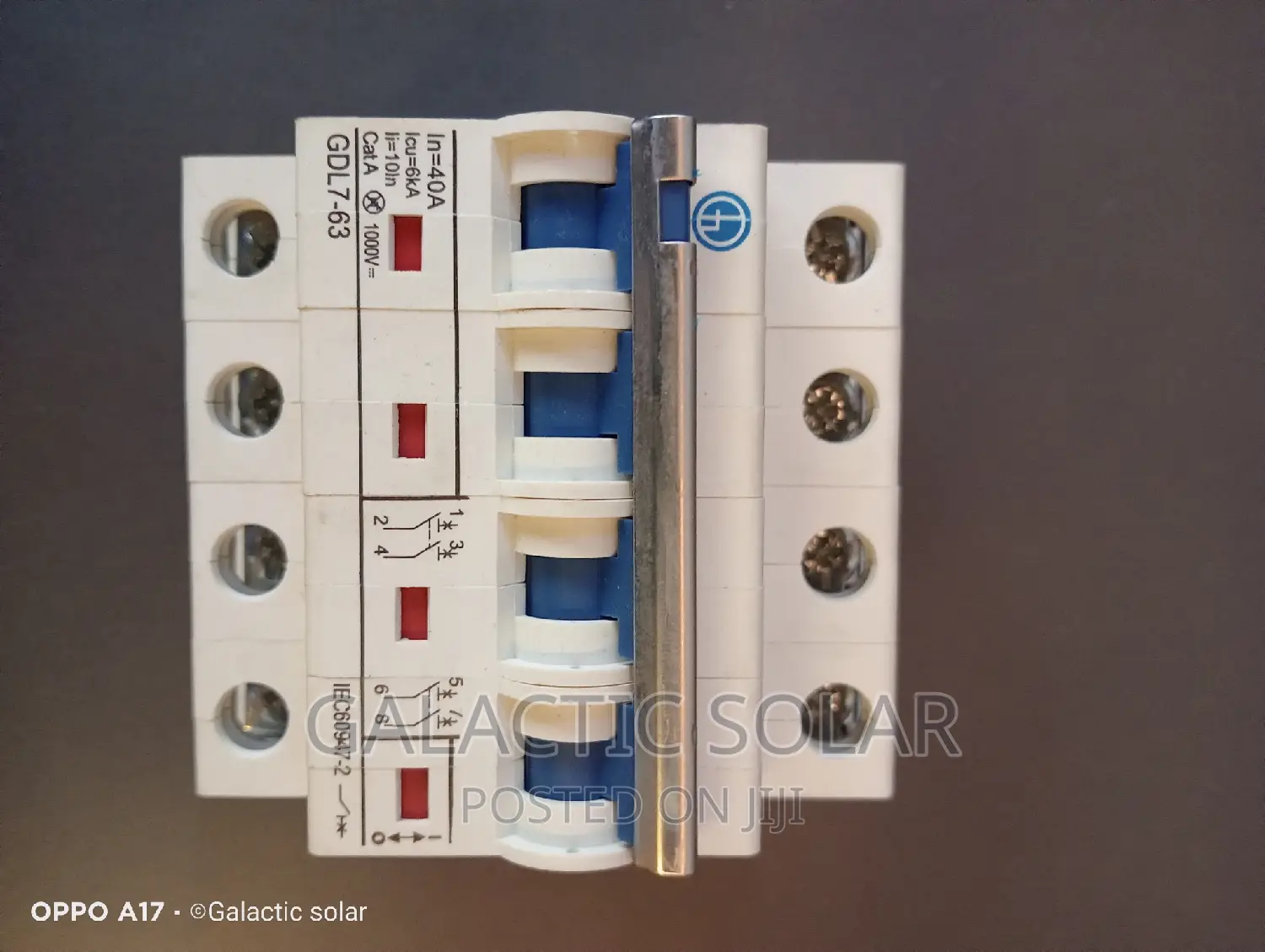 4 Pole 40a Dc MCB