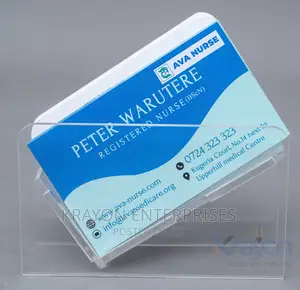 Business Card Holder for Desk