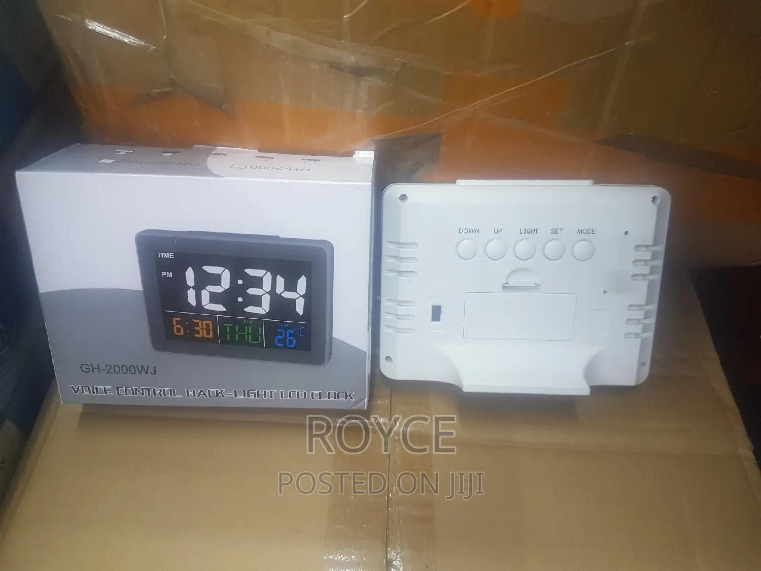 Digital LED Alarm Clock