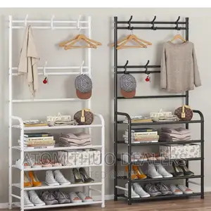 Shoe Rack With Hanger Available