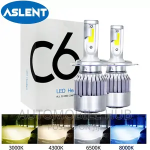 C6 Led H7 Bulb 6000w