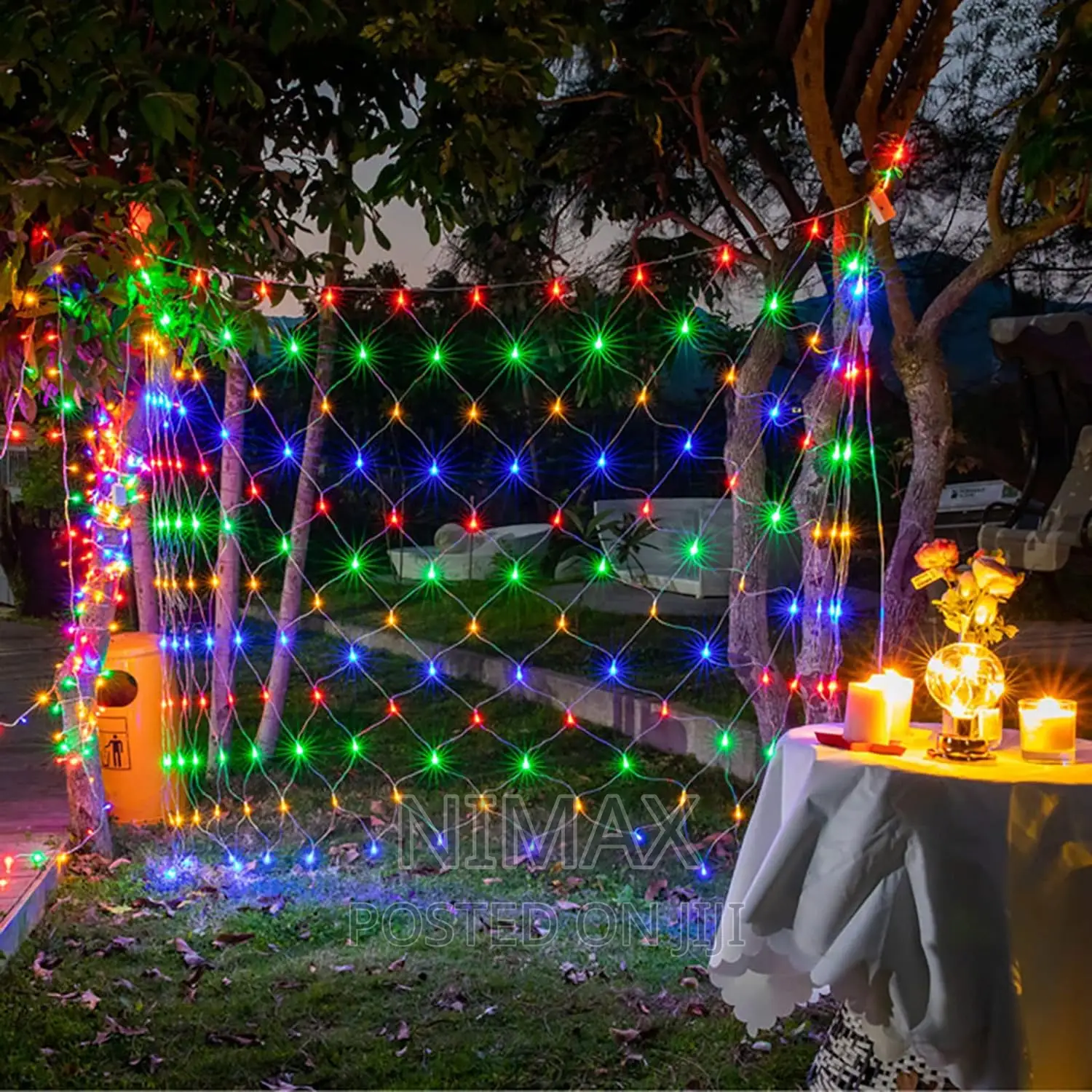 Mesh Lights Gardens Decoration Fairy Lights With 8 Modes