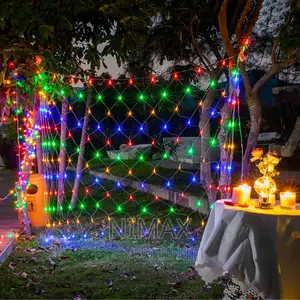 Mesh Lights Gardens Decoration Fairy Lights With 8 Modes