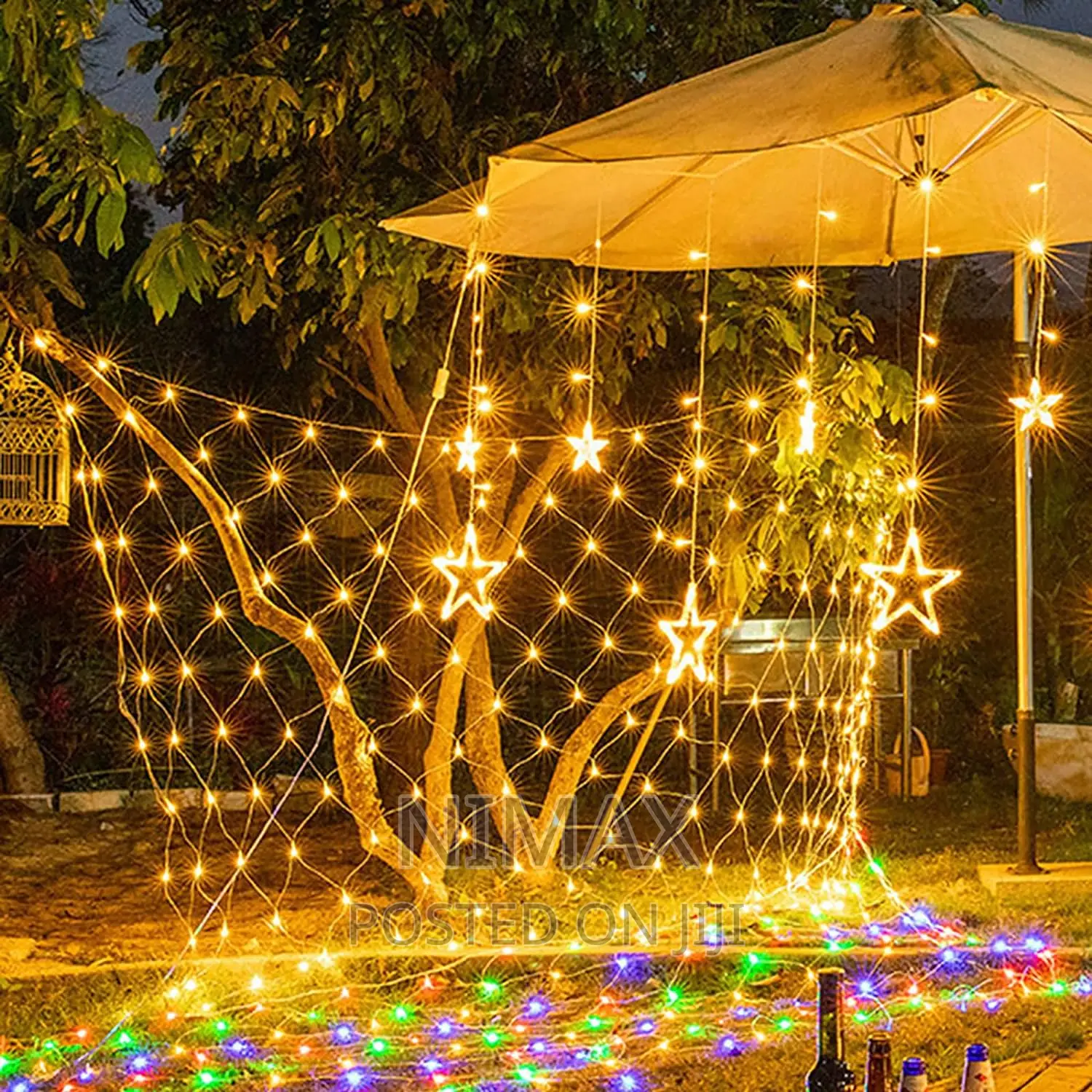 Mesh Lights Gardens Decoration Fairy Lights With 8 Modes