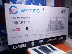 Amtec 43 Inch Smart Android Frameless Youtube, Netflix