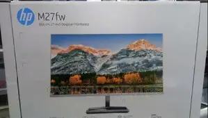 HP M27fw 27" FHD Ultra Slim LED Monitor, White Color, M27fw