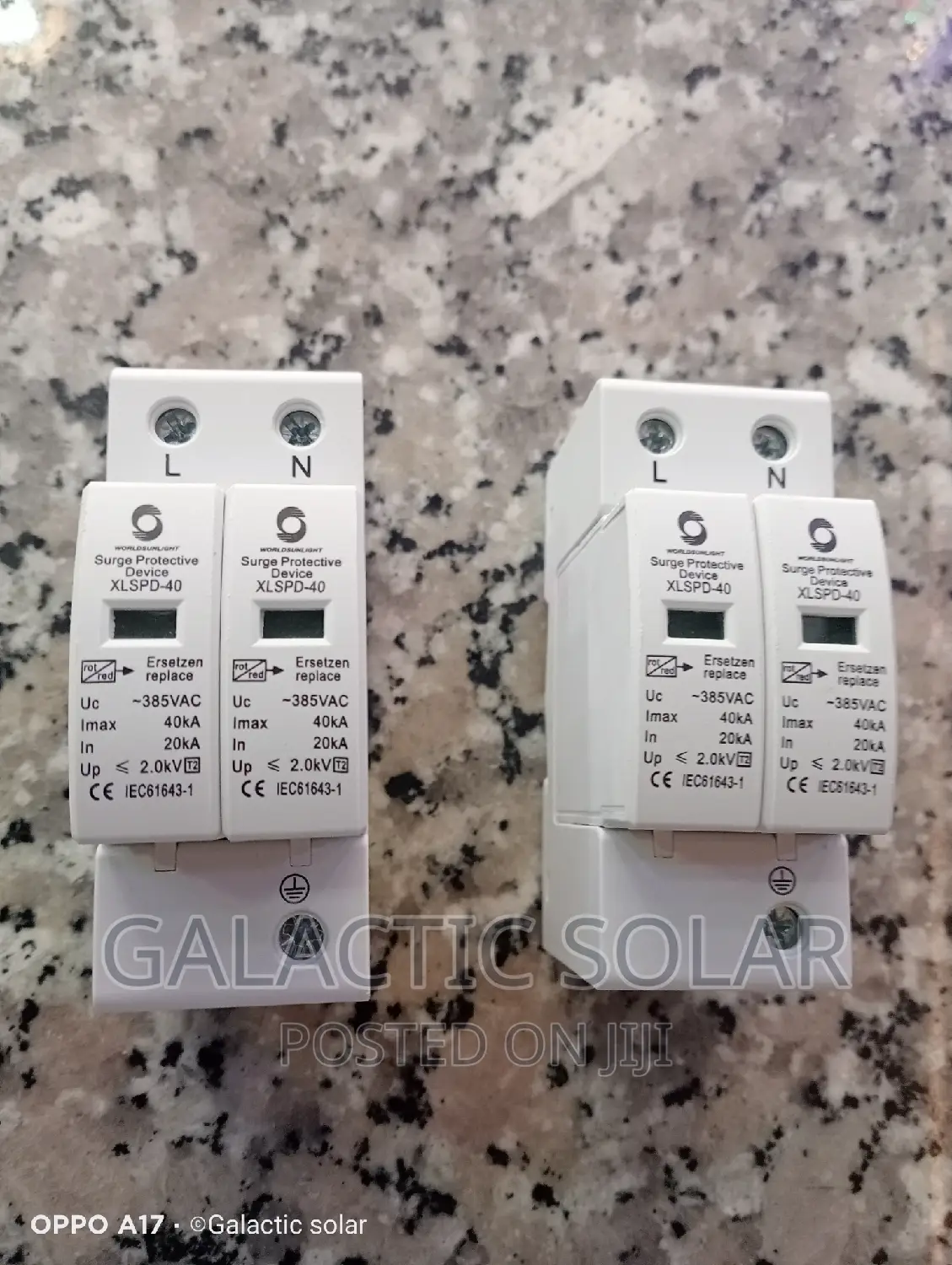 W Pole Surge Protector Device