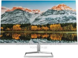 HP M27fw 27" FHD Ultra Slim LED Monitor, White Hp M27fw