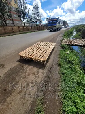Pallet Bed- 4*6 Slightly Raised Pallet Bed. (R2,01)