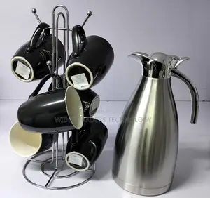 *6 Cups + 2L Coffee Pot Thermos