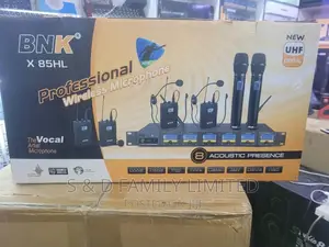 BNK X85HL 4 Lapel 2 Handheld Microphone
