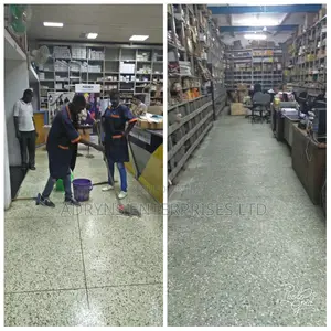Floor Scrubbing, Stripping, Waxing, Polishing,