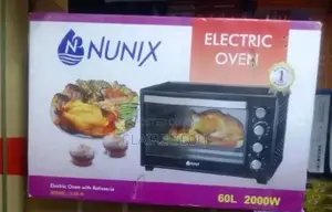 Electric Oven! Nunix 60l Rotisserie Oven