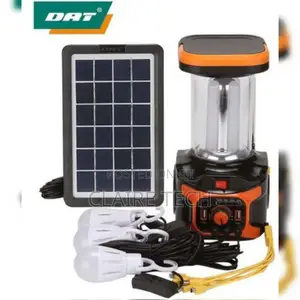 Dat AT-9016 Solar Kit With Radio FM Radio and Bulbs