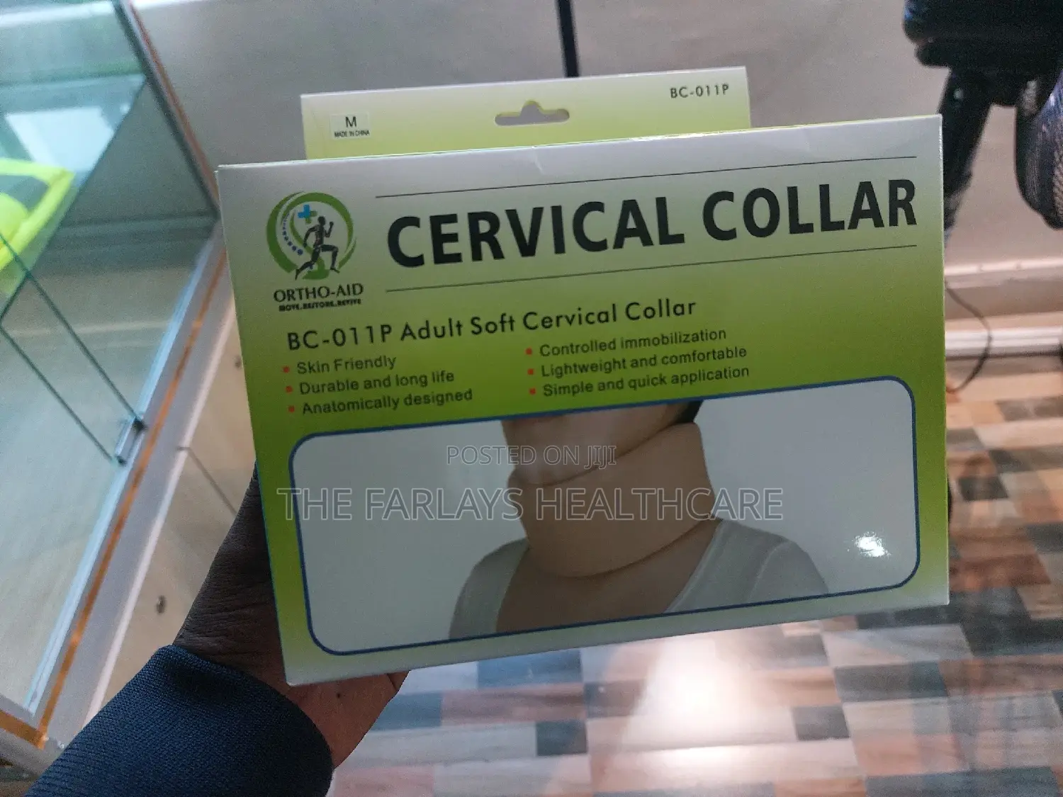 Soft Cervical Collar.