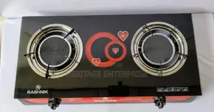 Gas Cooker Infrared 2 Burners Glass Top Cooker