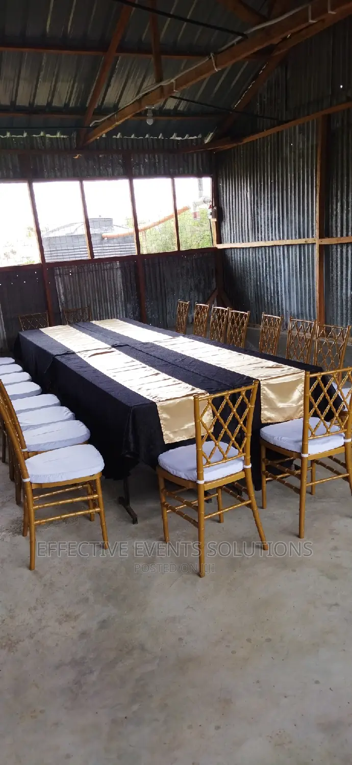 Tables and Chairs for Hire