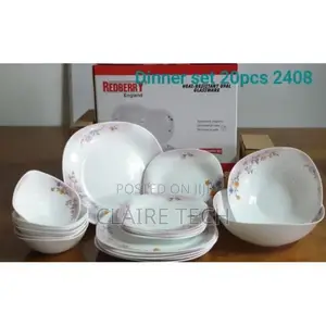 Dinner Set! Redberry 20pcs Luxurious Dinner Set
