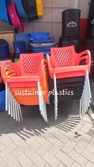 Assorted Colours Plastic Chair