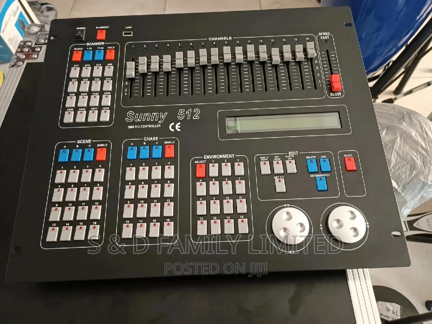Stage DJ Console Sunny 512 DMX Controller