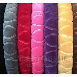 Velvet Steering Wheel Cover Color of Your Choice