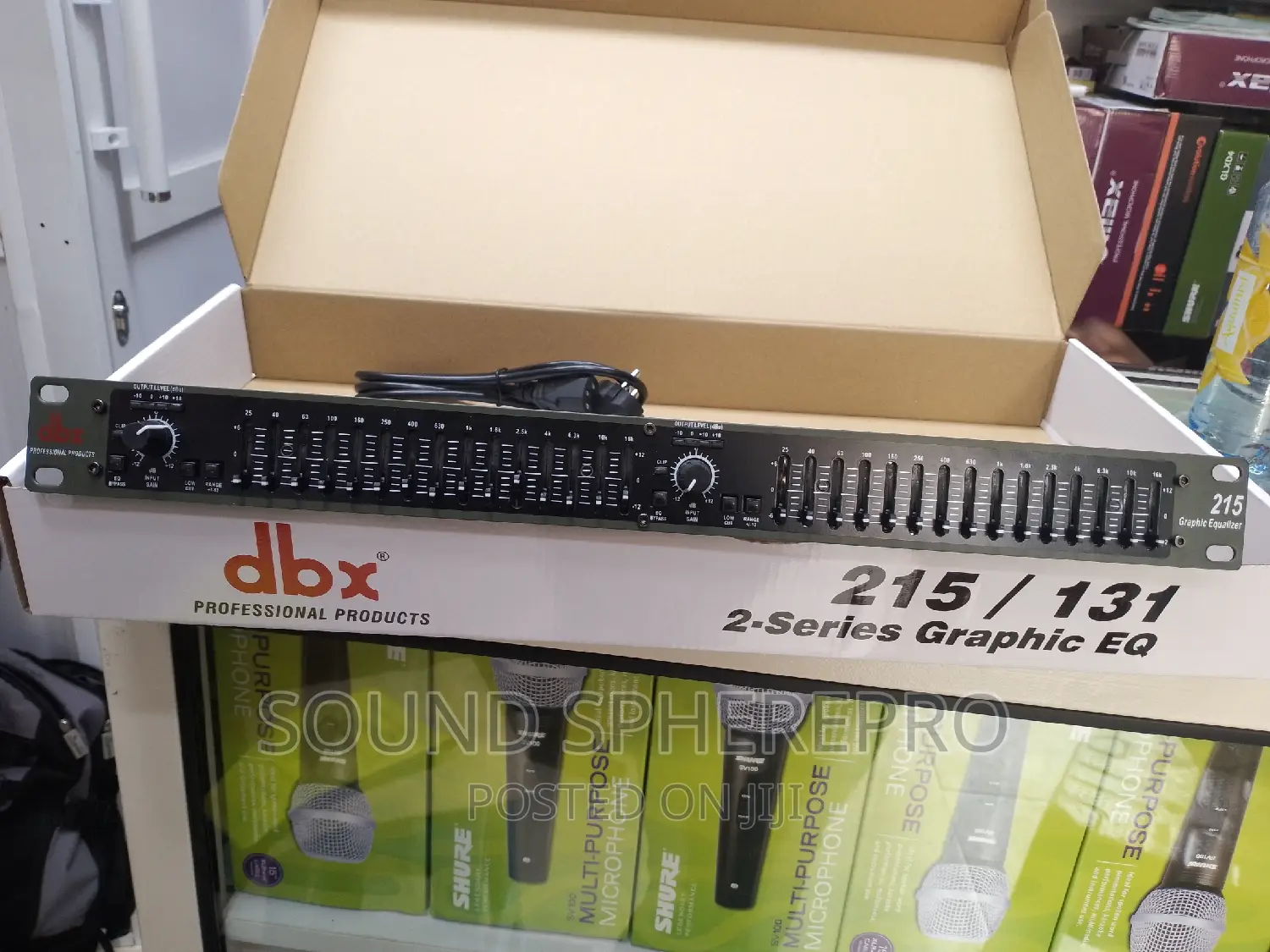 DBX 215 15 Band Width 2 Channel Equalizer