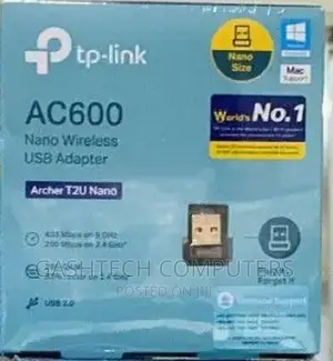 Tp-Link AC600 Wireless Dual Band USB Adapter - Tl-Archer T2U