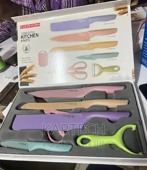 Knive Set 7pcs With Chopping Board
