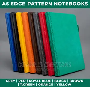 A5 Edge Pattern Notebooks