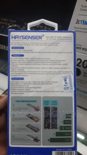 Haysenser M.2 Nvme SSD Enclosures