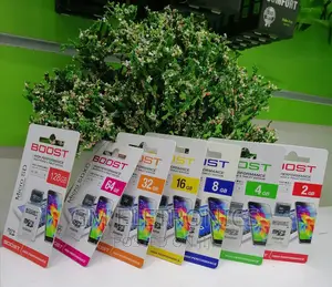 Original 2gb,4gb,8gb,16gb,32gb,64gb 128gb Boost Memory Cards .
