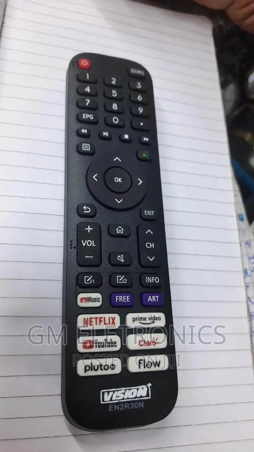 Hisense/Vision Vidaa Replacement RMT .