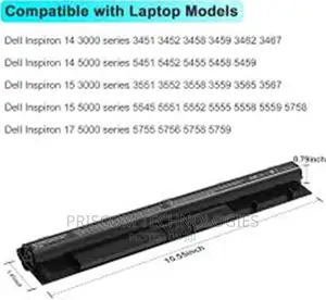 Dell Inspiron 3451 3551 5558 5758 3458 3558 M5Y1K Battery