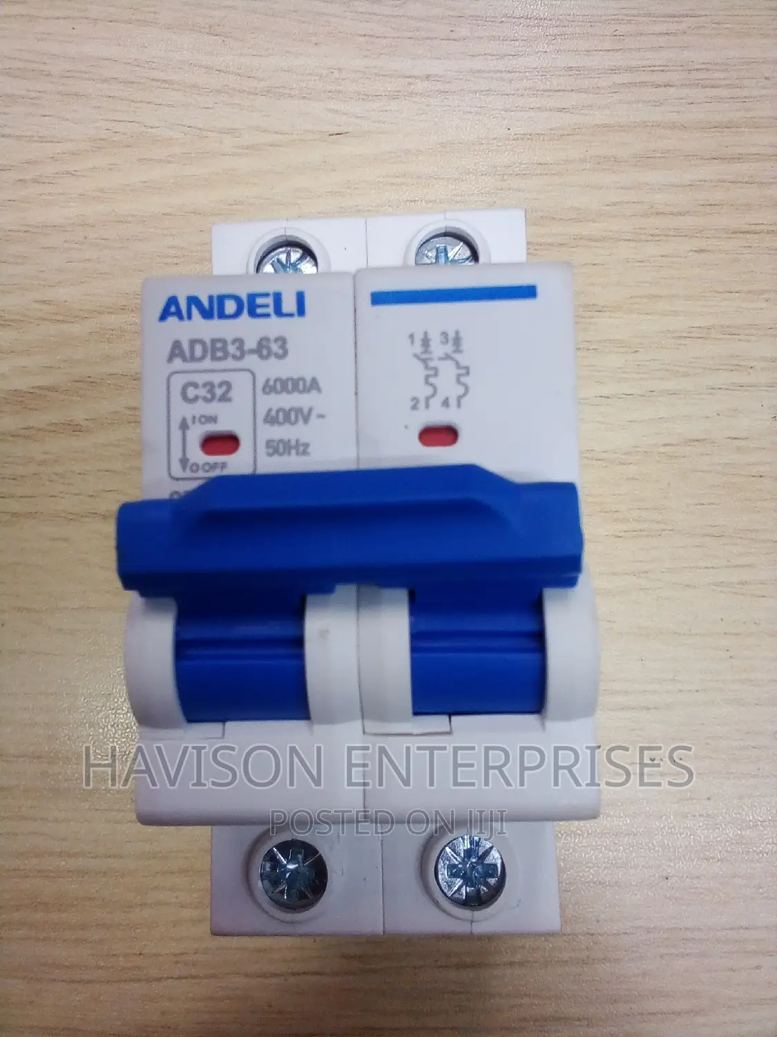 Double Pole 32A MCB