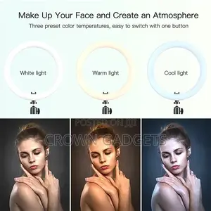 10 Inch Ring Light With Stand Tripod
