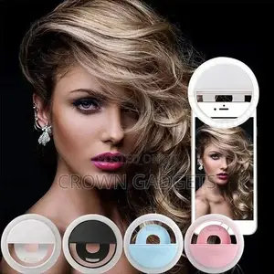 Selfie Ring Light Small Clip on LED Video Conference Lightin